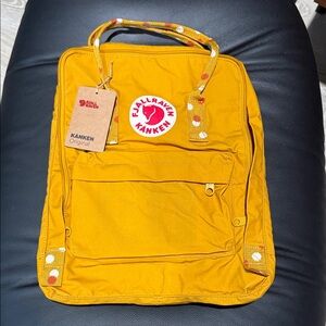 Fjallraven Kanken Backpack in Mustard Yellow